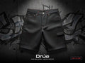 Black nylon speed jorts