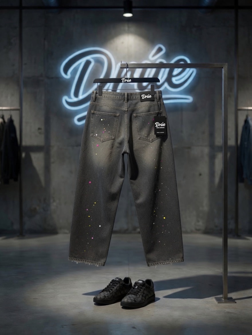 Oversized Painter Denim Jeans