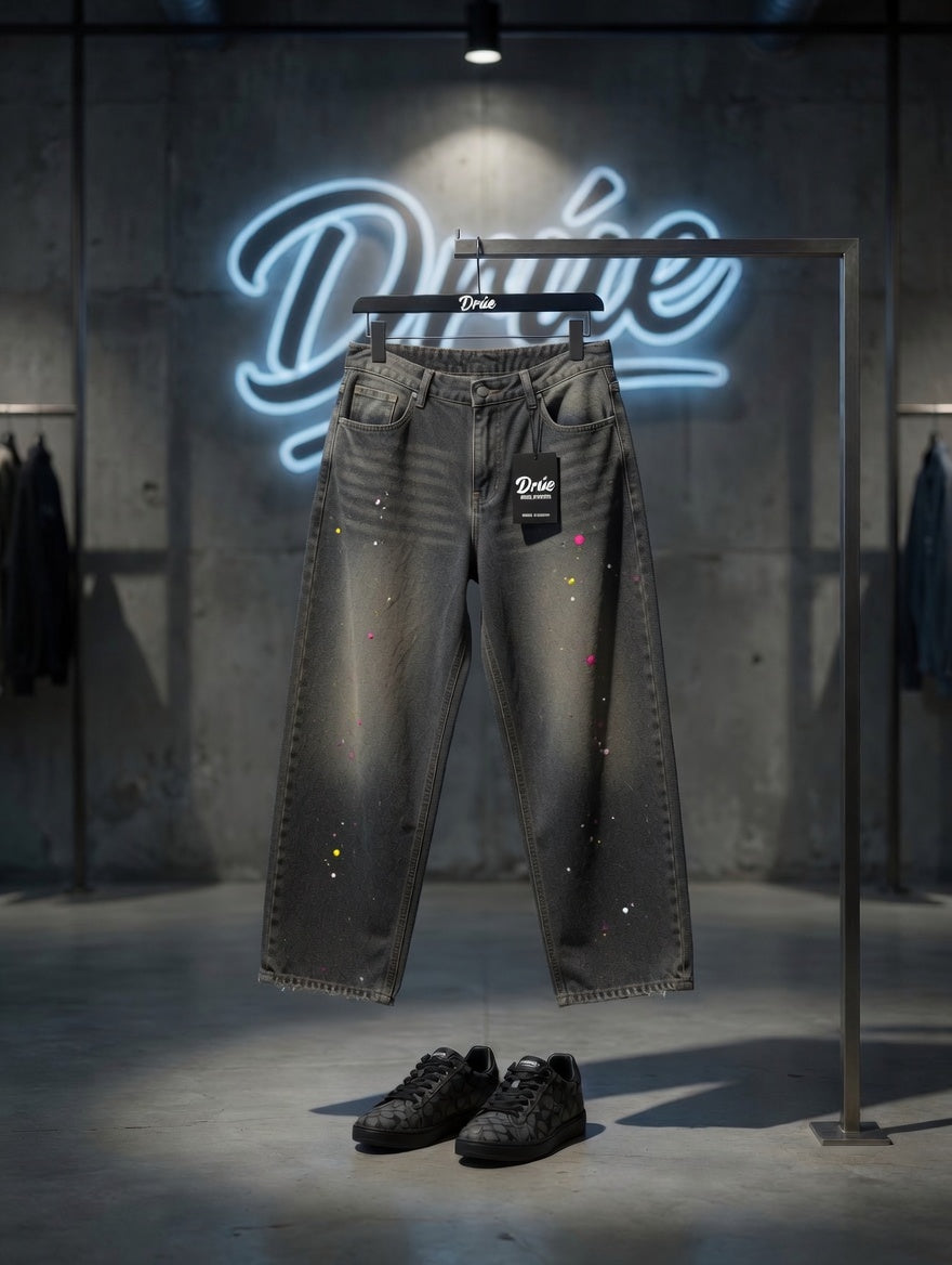 Oversized Painter Denim Jeans