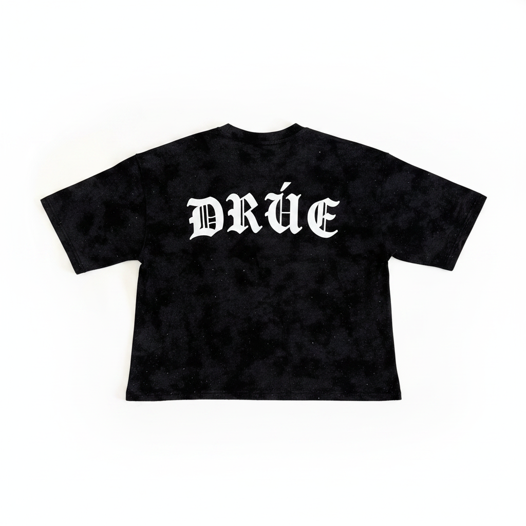 Drúe Back of Shirt - Studio Shot