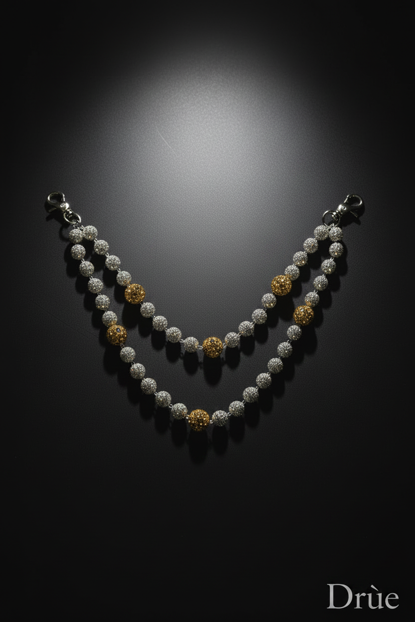 Drùe Gold Bead Pocket Chain